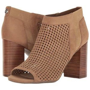 Guess Olysa Peep Toe Ankle Heels